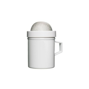 Kitchen Craft - Rázó szitával, rozsdamentes acél