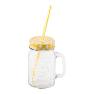 Szívószálas bögre 450 ml