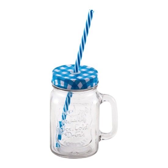Szívószálas bögre 450 ml