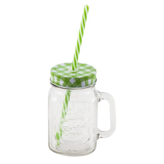 Szívószálas bögre 450 ml