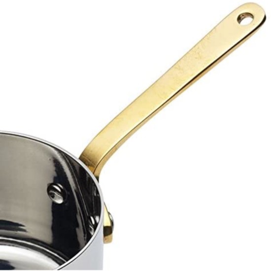 Kitchen Craft mini serpenyő, 6,5 cm, rozsdamentes acél