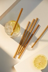 10 db bambuszból készült szívószál, 19 cm – kitchen craft készítette