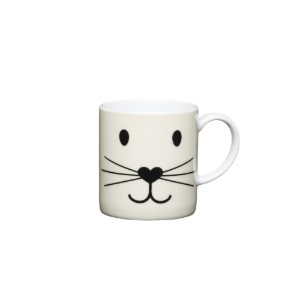 Kitchen Craft eszpresszó csésze "Cat face", 80 ml