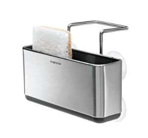 simplehuman 2 rekeszes mosogatóeszköz tartó, rozsdamentes acél