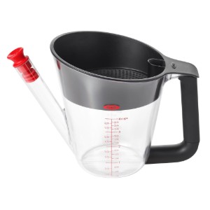  OXO - Zsírfogó bögre, 1L, műanyag 