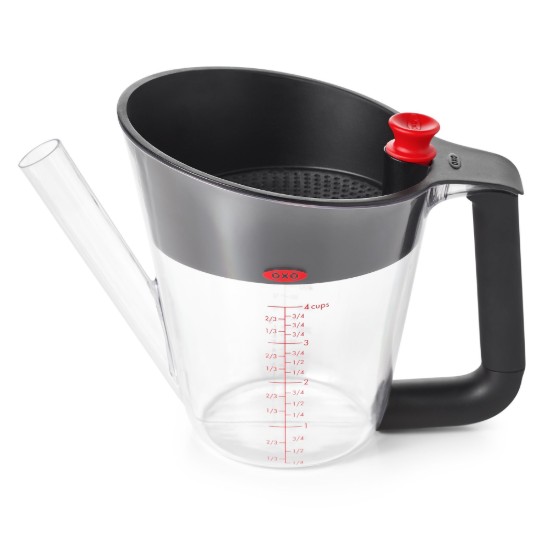  OXO - Zsírfogó bögre, 1L, műanyag 