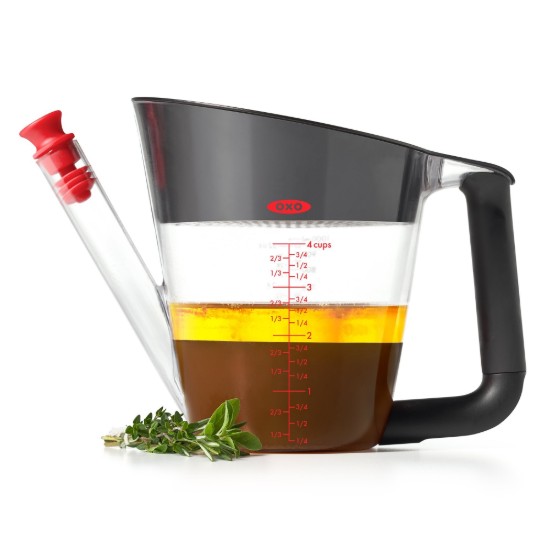  OXO - Zsírfogó bögre, 1L, műanyag 
