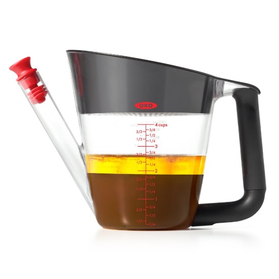  OXO - Zsírfogó bögre, 1L, műanyag 