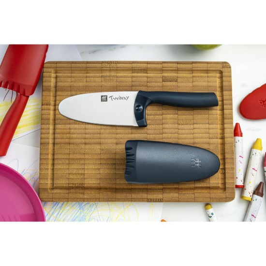 Zwilling - Twinny, Gyerek szakácskés, 10 cm, Kék