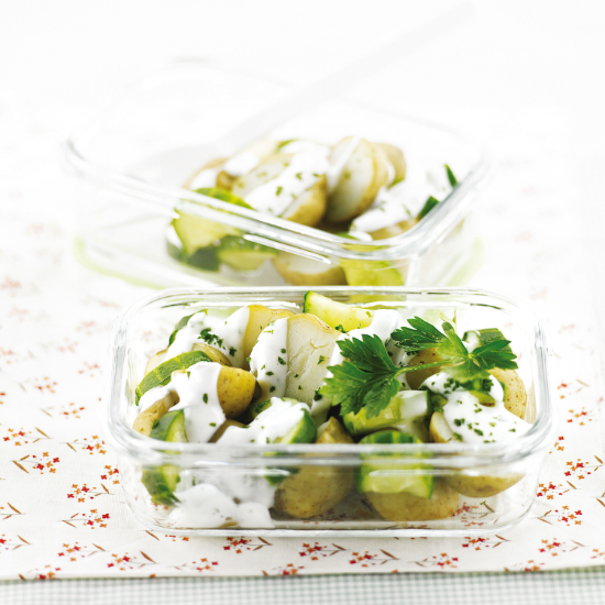Glasslock üveg ételtároló 400 ml 