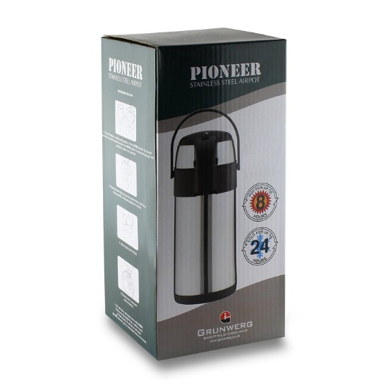Grunwerg "Pioneer" feltételek 4L/42,5 cm, rozsdamentes acél