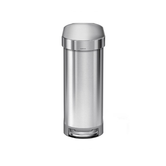 Simplehuman pedálos szemetes 45 L, négyszögletes