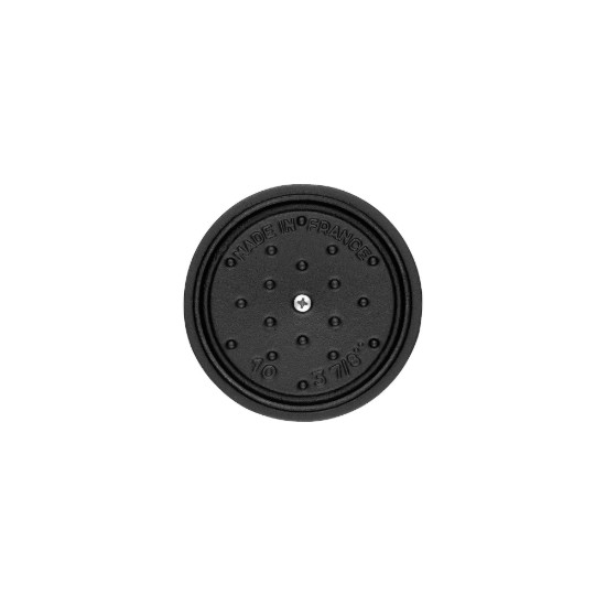 Staub - Mini Cocotte fazék, öntöttvas, 10cm/0,25L, Black