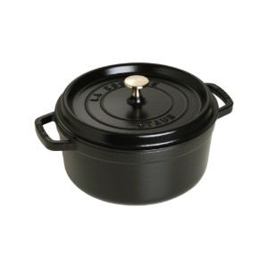 Staub - Cocotte fazék, öntöttvas, 24cm/3,8L, Black
