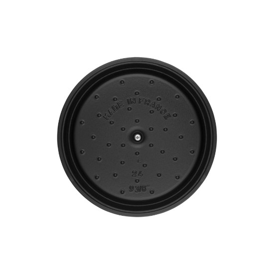 Staub - Cocotte fazék, öntöttvas, 24cm/3,8L, Black