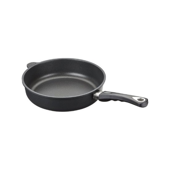 AMT Gastroguss ~ 7 cm magas / 26 cm-es átmérőjű  indukciós aluminium mély serpenyő 