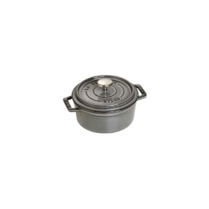 Staub cocotte fazék 12 cm / 0,4 l, Graphite Grey