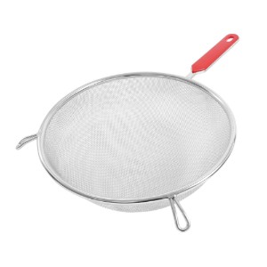  Szürő, rozsdamentes acél, 22 cm - Zokura