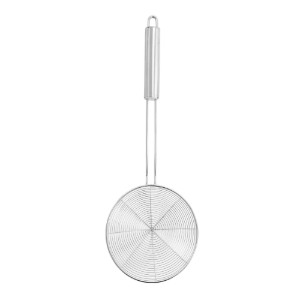 Szürő kanál, rozsdamentes acél, 14 cm - Zokura