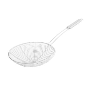 Szürő kanál, rozsdamentes acél, 14 cm - Zokura