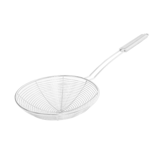 Szürő kanál, rozsdamentes acél, 14 cm - Zokura