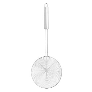 Szürő kanál, rozsdamentes acél, 16 cm - Zokura