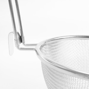 Cérnametélt szűrő, rozsdamentes acél, 14 cm- Zokura