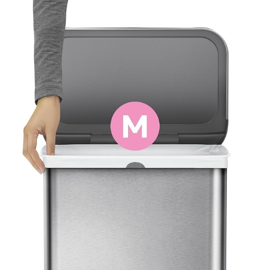 simplehuman - M kódú ~ 45 literes / 20 db, műanyag szemeteszsákok