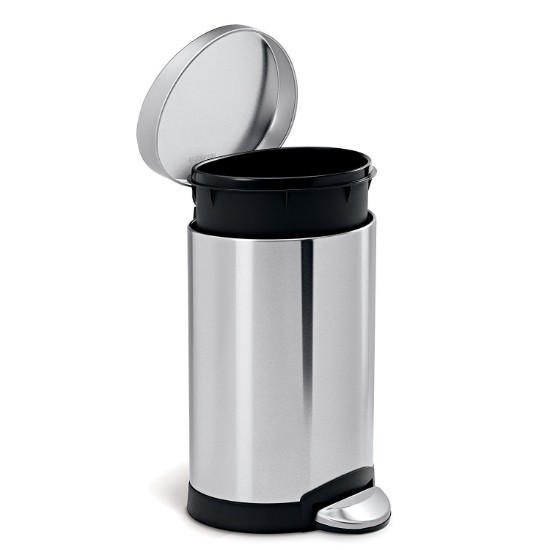 simplehuman pedálos szemetes 6 l, rozsdamentes acél