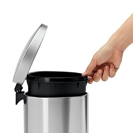 simplehuman pedálos szemetes 6 l, rozsdamentes acél
