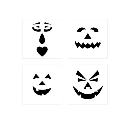 Westmark 4 darabos sütőtök faragó készlet"Halloween"