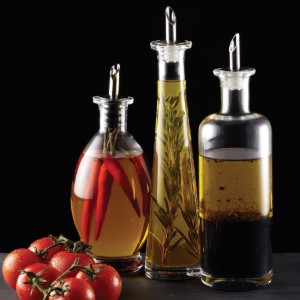 Kitchen Craft ~ 400 ml-es olaj/ecet tároló üveg palack
