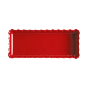 Emile Henry kerámia pitesütő forma, 36x15cm/1,3L, Burgundy