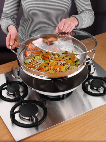 WMF "Macao" 4 darabos wok serpenyő