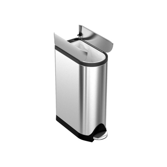 Simplehuman -  18 literes - rozsdamentes acél - pedálos szemetes