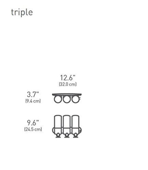 Simplehuman 3 darabos szappanadagoló készlet