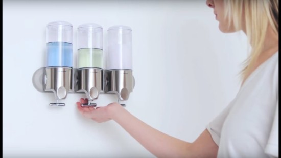Simplehuman 3 darabos szappanadagoló készlet