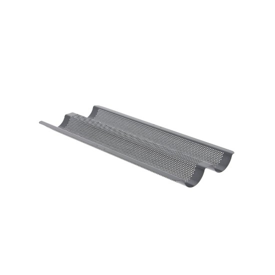 de Buyer Bagettsütő tepsi, acél, 37 x 16,2 cm