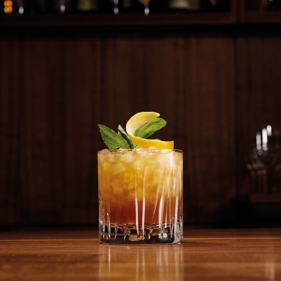 Schott Zwiesel - Dekanter és 2 whiskys pohár, kristályos üveg, "Basic Bar Motion" 