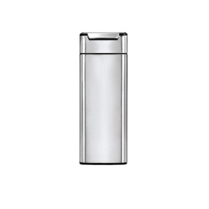 Simplehuman ~  40 literes "Kecses/Slim" formájú, érintő nyitású rozsdamentes acél szemetes