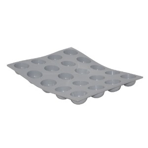 Forma töltött dióhoz, 20 db, 21 x 17,6 cm - de Buyer
