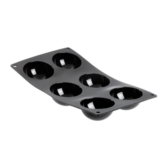 Szilikon forma 6 félpesztő, 30 x 17,5 cm - de Buyer