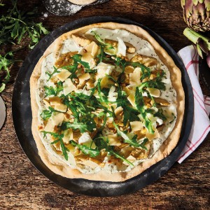 de Buyer - Pizza tepsi, 32,5 cm, kék acél 