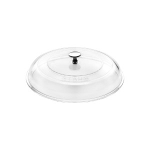 28 cm kerek fedél, üveg - Staub