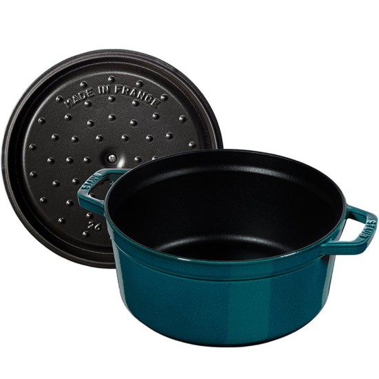 Staub "La Mer" Cocotte öntöttvas edény 26 cm