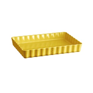 Emile Henry Kerámia pitesütő tál 33,5 x 24 cm/1.9 l, Provence yellow