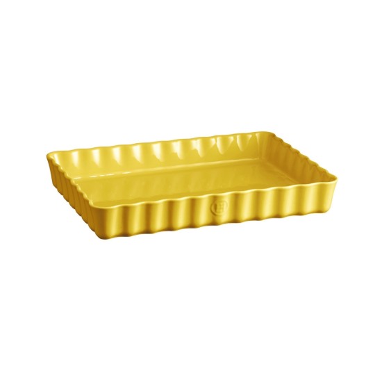 Emile Henry Kerámia pitesütő tál 33,5 x 24 cm/1.9 l, Provence yellow