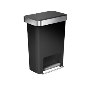 simplehuman pedálos szemetes, 45 L, műanyag