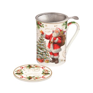 Nuova R2S "Magic Christmas" bögre fedővel és szűrővel 300 ml