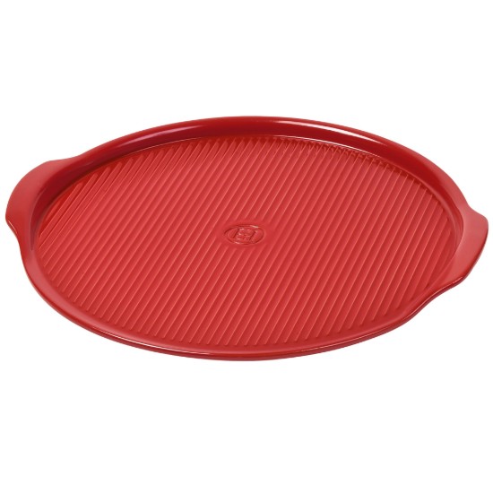 Emile Henry - Pizza tepsi, 40 cm, Burgundy